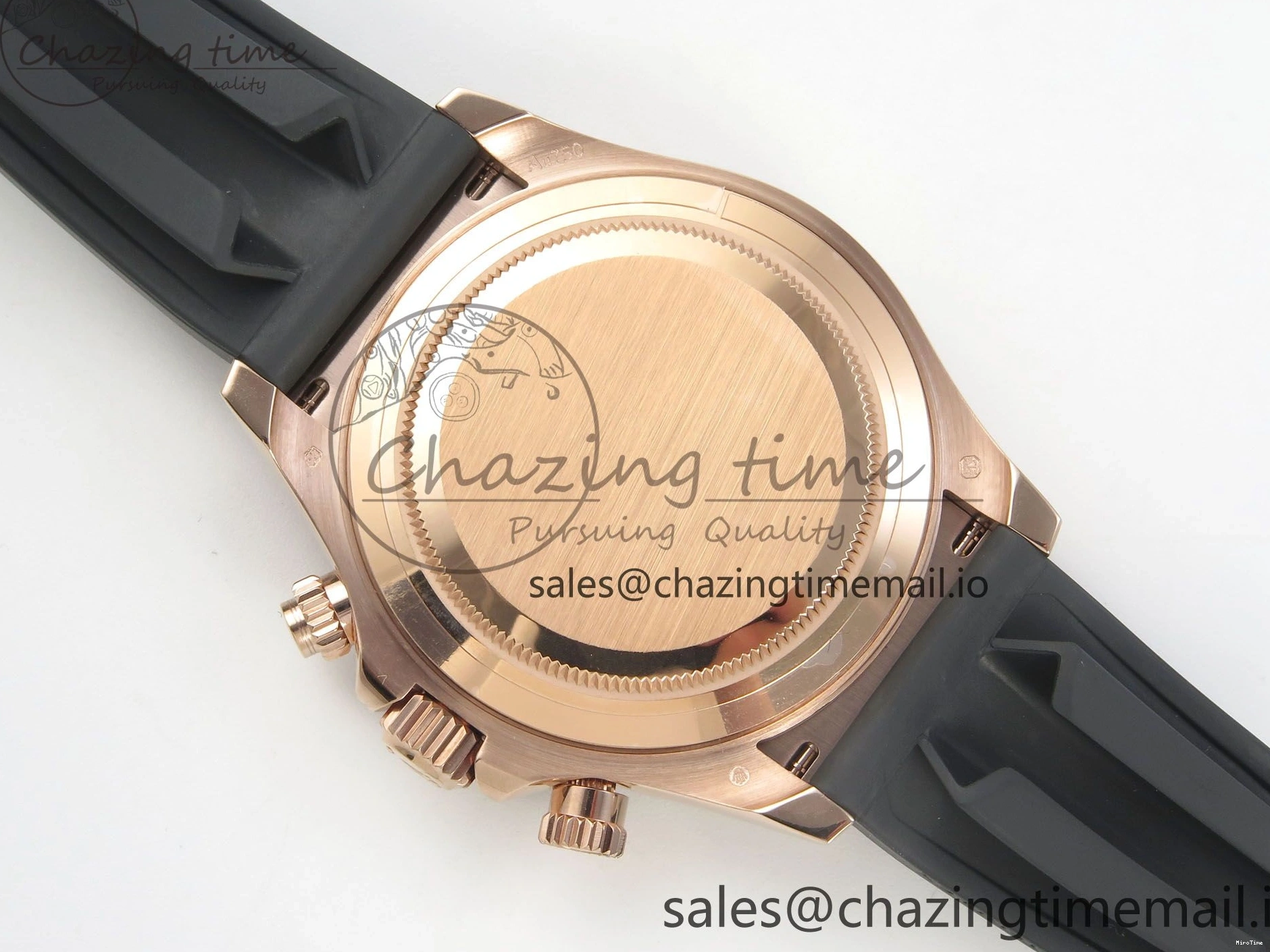 MiroTime 1228 UrbanChic Daytona 116515 QF 1:1 Best Edition RG Black Dial on Oysterflex Strap SH4130 V11（Gain Weight） 158